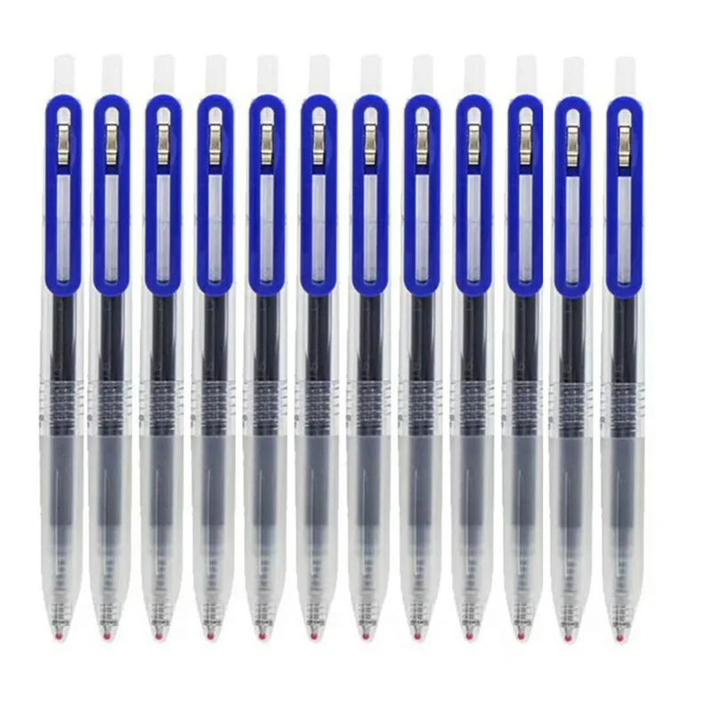 Muji Stationery Gel Pen - 1/3Pcs/Set 0.5mm Gel Pens Student Exam