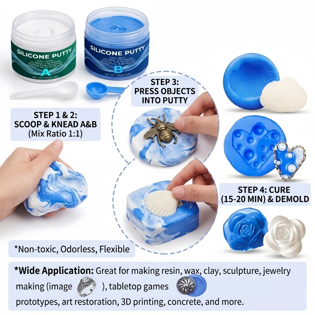 Silicone Putty Mold Making Sup - Candle Supplies To Make Candles 评论和价格