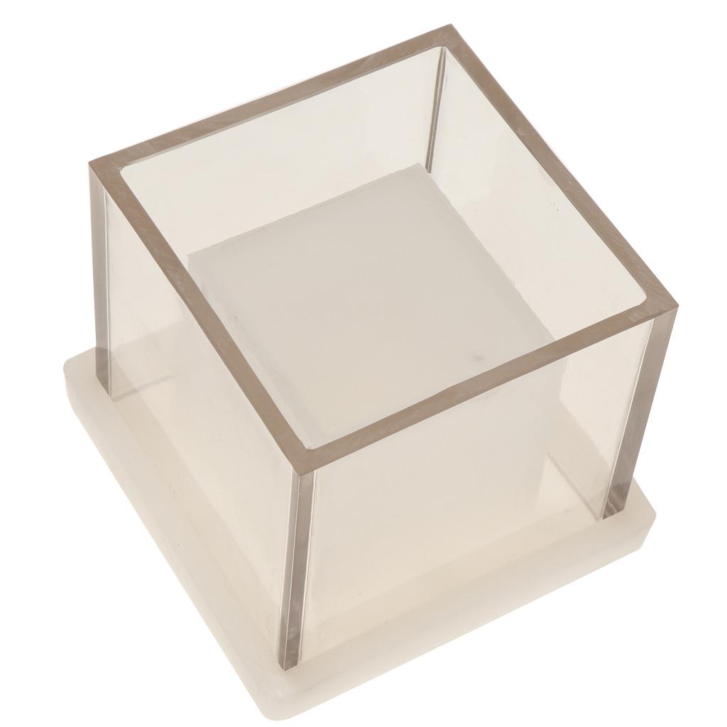 Hollow Square Tealight Mold Pl - Candle Supplies Luxury 评论和价格