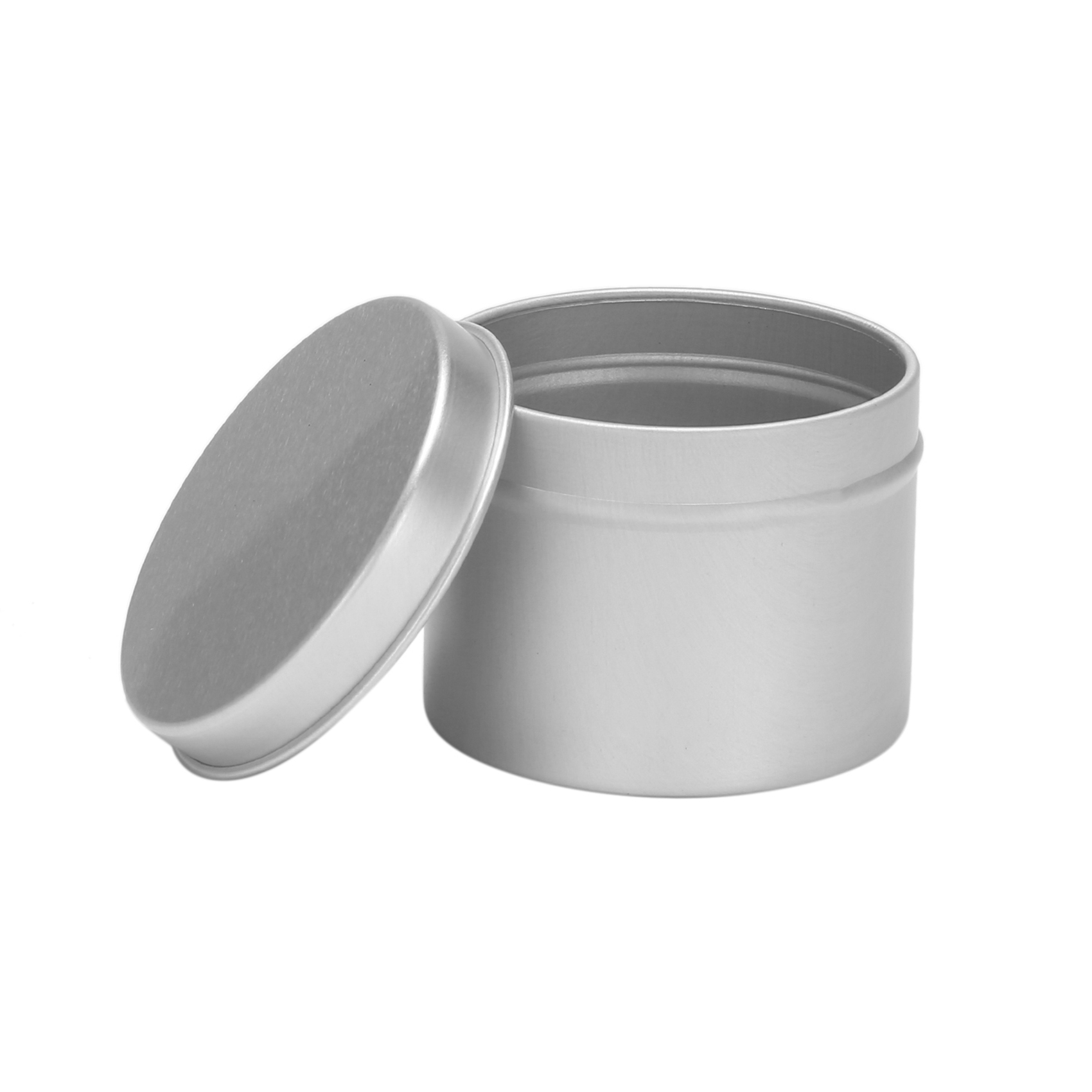 48 Pack Round Metal Tins Box C - Black Tin Candle 评论和价格