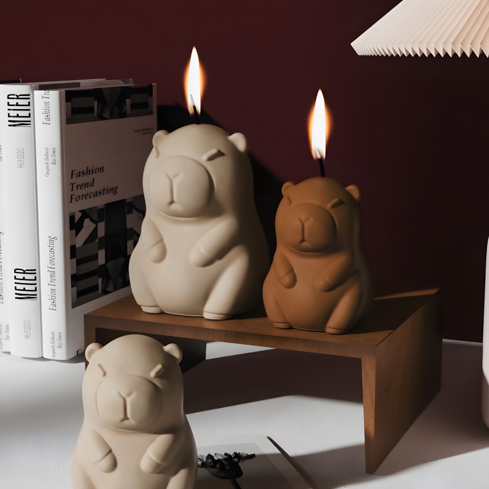 Standing Capybara Scent Candle - Candle Supplies Tins 评论和价格