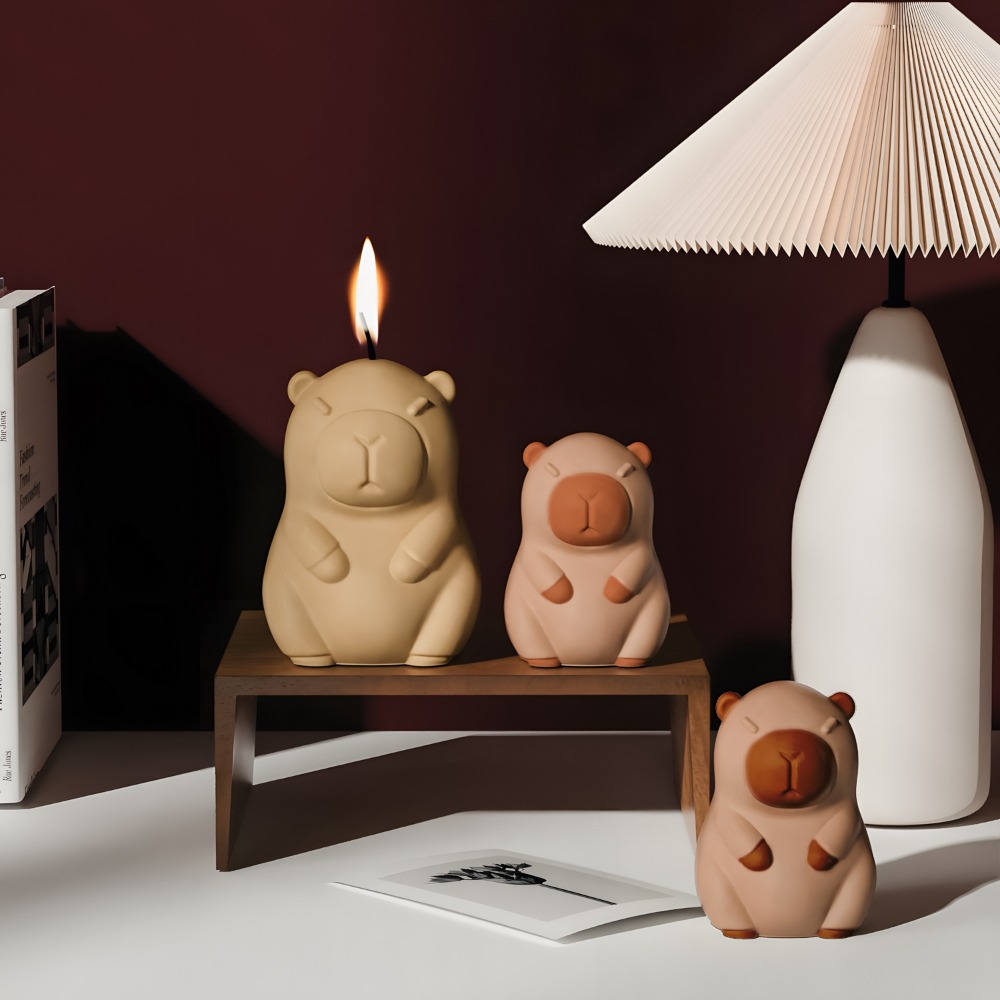 Standing Capybara Scent Candle - Candle Supplies Tins 评论和价格
