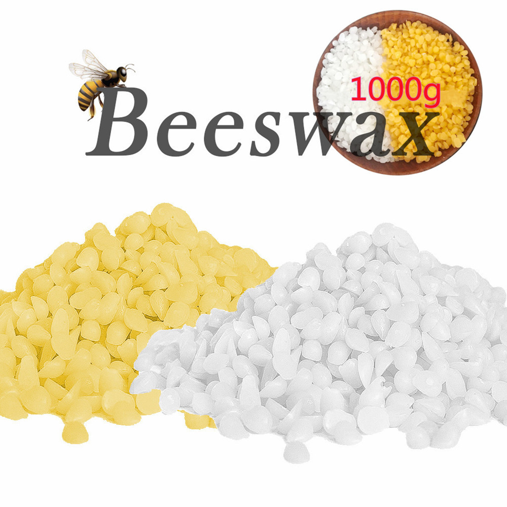 1000g Pure Natural Beeswax 100 - Candle Supplies To Make Candles 评论和价格