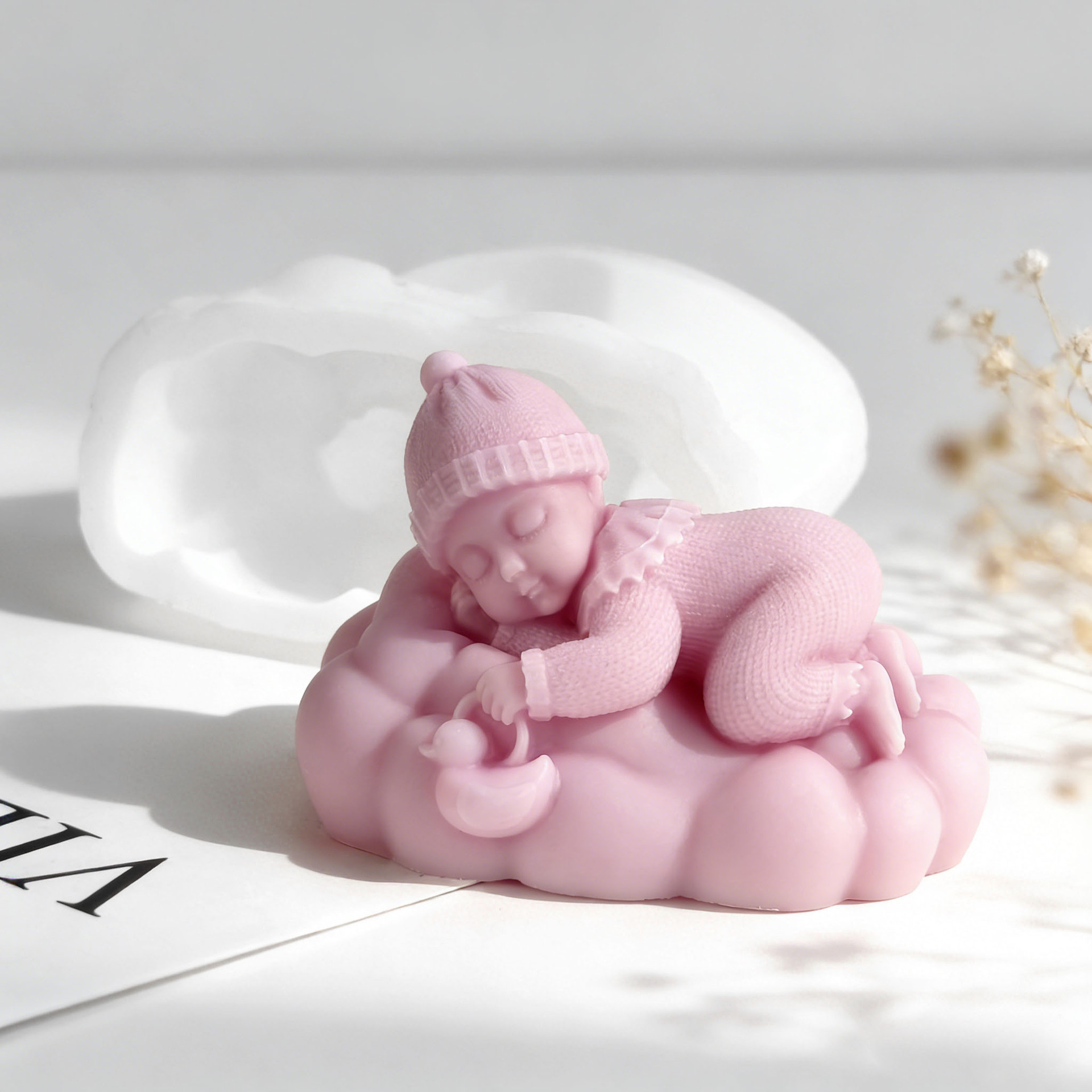 DIY Sleeping Baby Silicone Can - Candle Supplies Tins 评论和价格