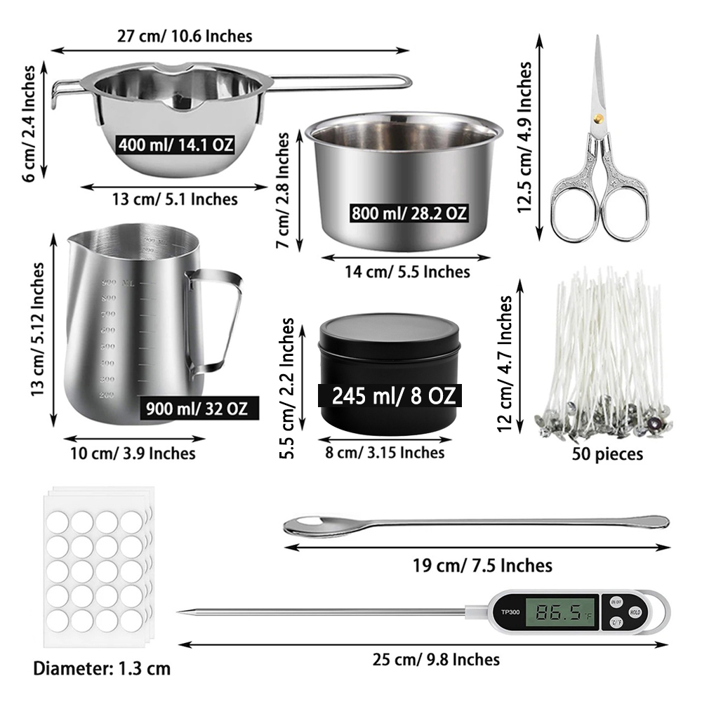 Glintmos DIY Candle Making Kit - Candle Supplies To Make Candles 评论和价格