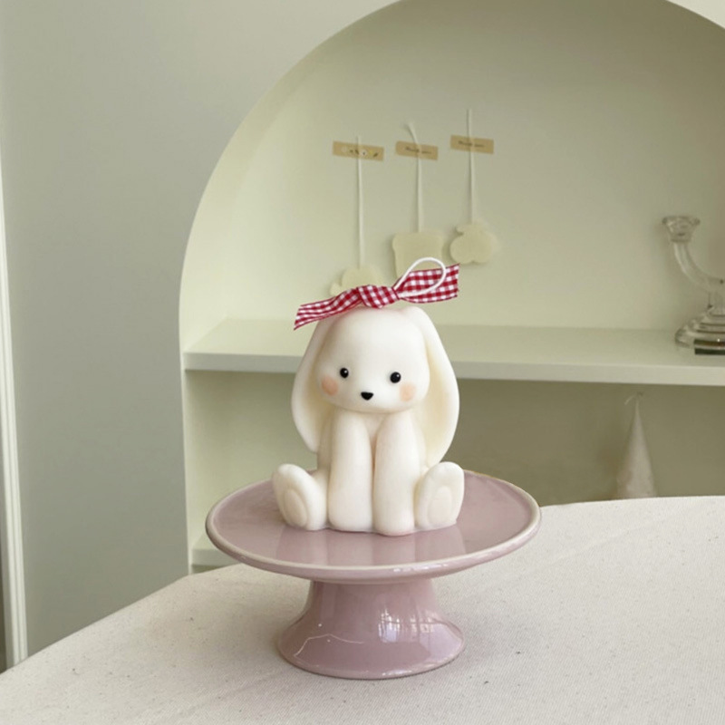 Sitting Rabbit Silicone Candle - Candle Supplies Tins 评论和价格