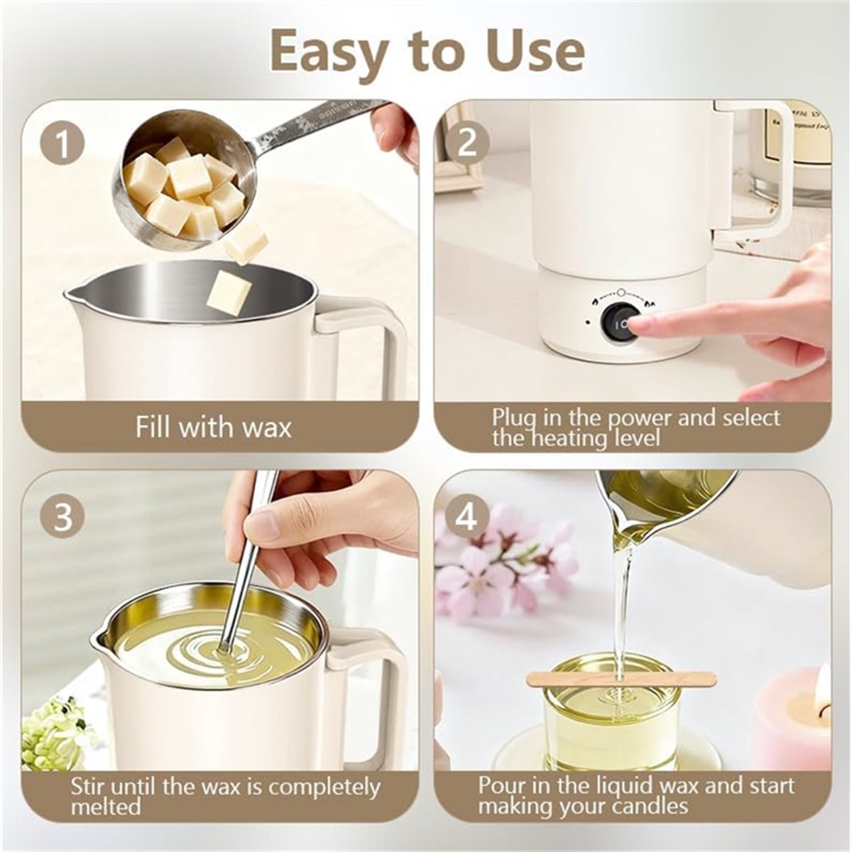 2026 New Electric Wax Melting  - Candle Supplies Uk 评论和价格