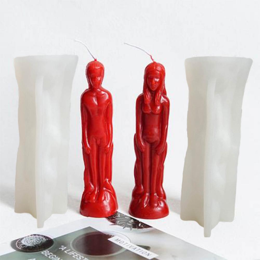 DIY Candle Mold Humanoid Candl - Candle Supplies Tins 评论和价格