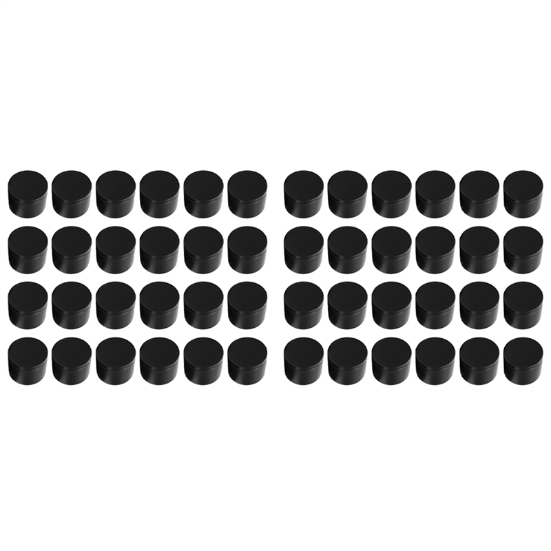 A93E-48Pcs Black Candle Tins,  - Black Tin Candle 评论和价格