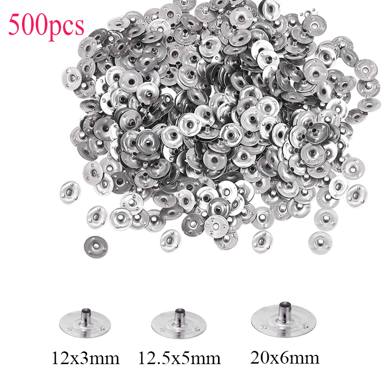 500 Pieces Candle Wick Metal S - Candle Supplies To Make Candles 评论和价格