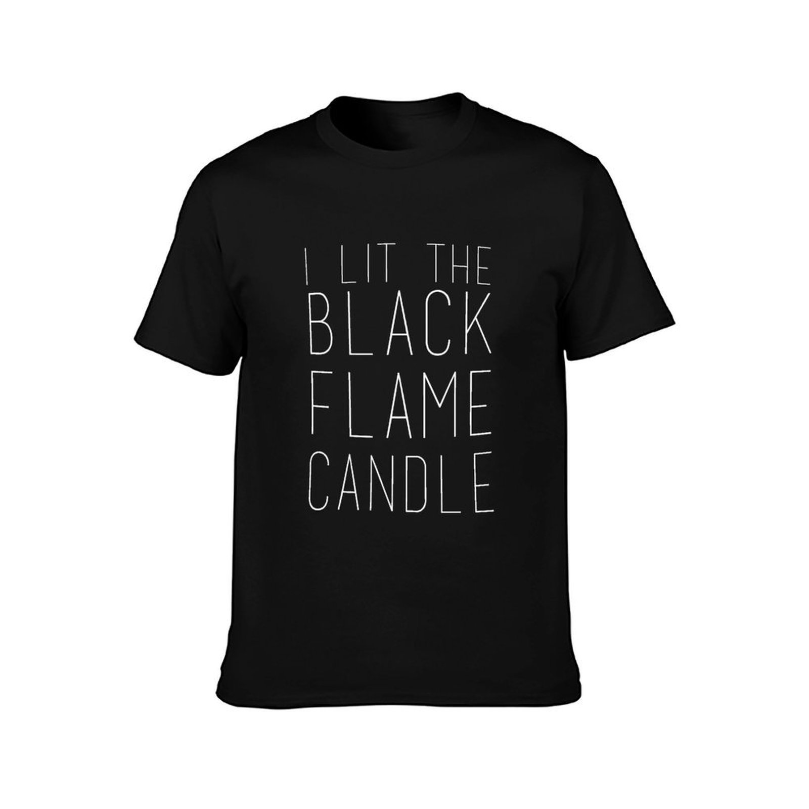 Black Flame Candle (White) T-S - Black Tin Candle 评论和价格