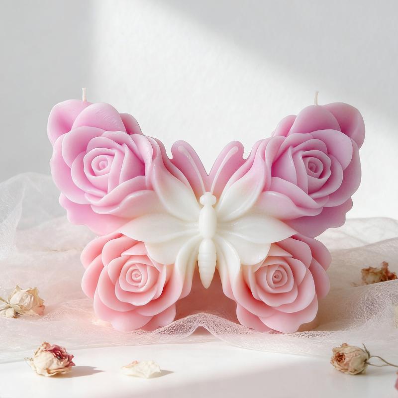 DIY Rose Butterfly Form Silico - Candle Supplies To Make Candles 评论和价格