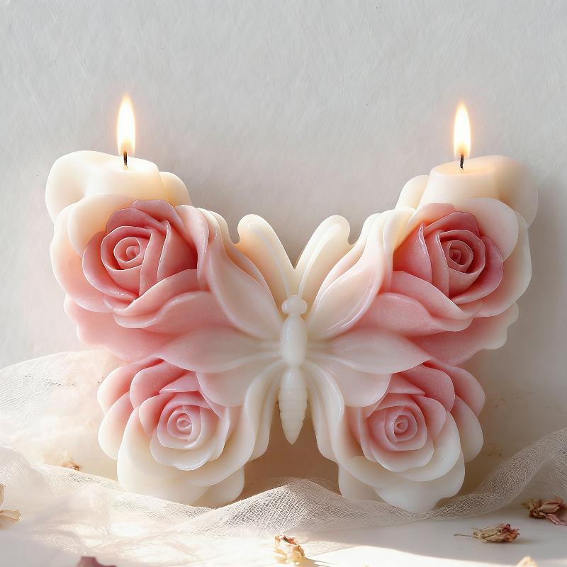 DIY Rose Butterfly Form Silico - Candle Supplies To Make Candles 评论和价格
