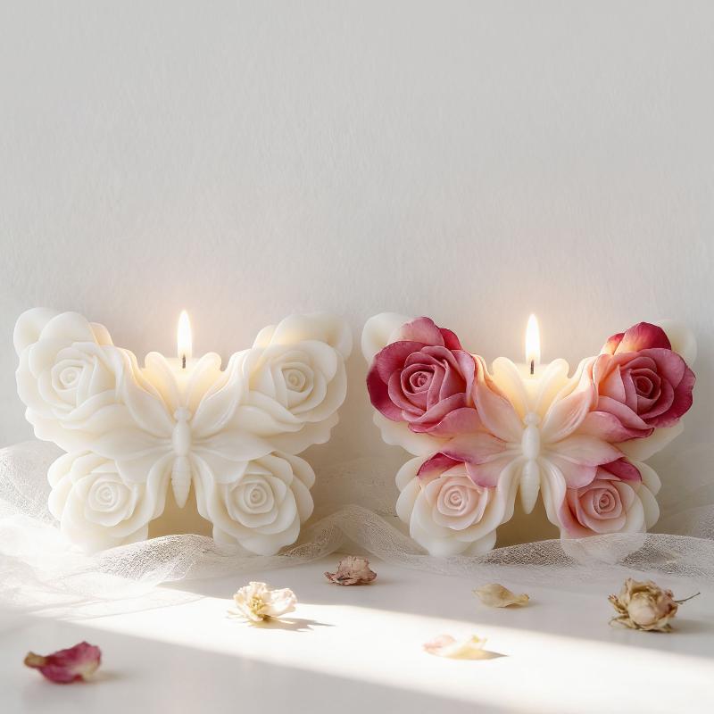 DIY Rose Butterfly Form Silico - Candle Supplies To Make Candles 评论和价格