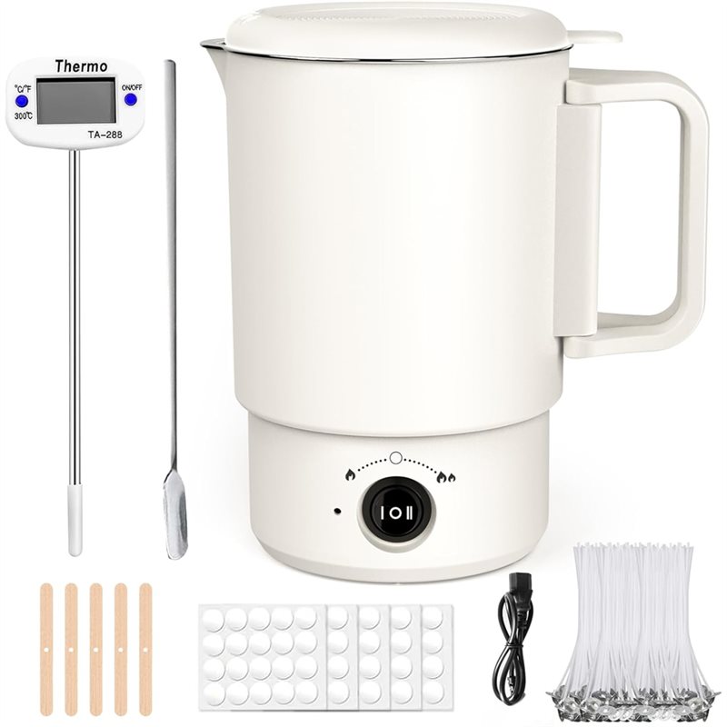 Electric Wax Melting Pot Kit 8 - Candle Supplies Uk 评论和价格