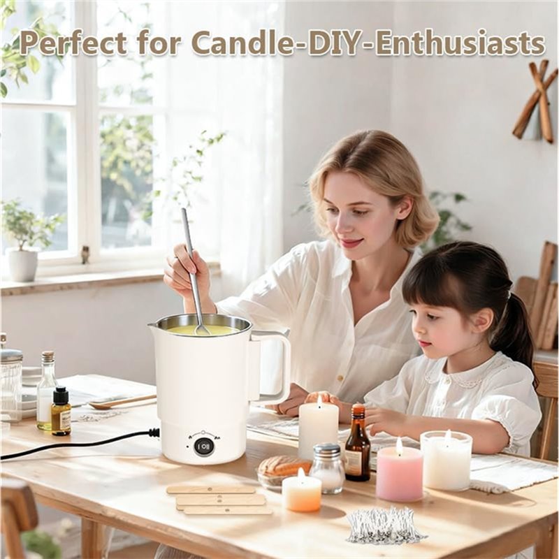 Electric Wax Melting Pot Kit 8 - Candle Supplies Uk 评论和价格