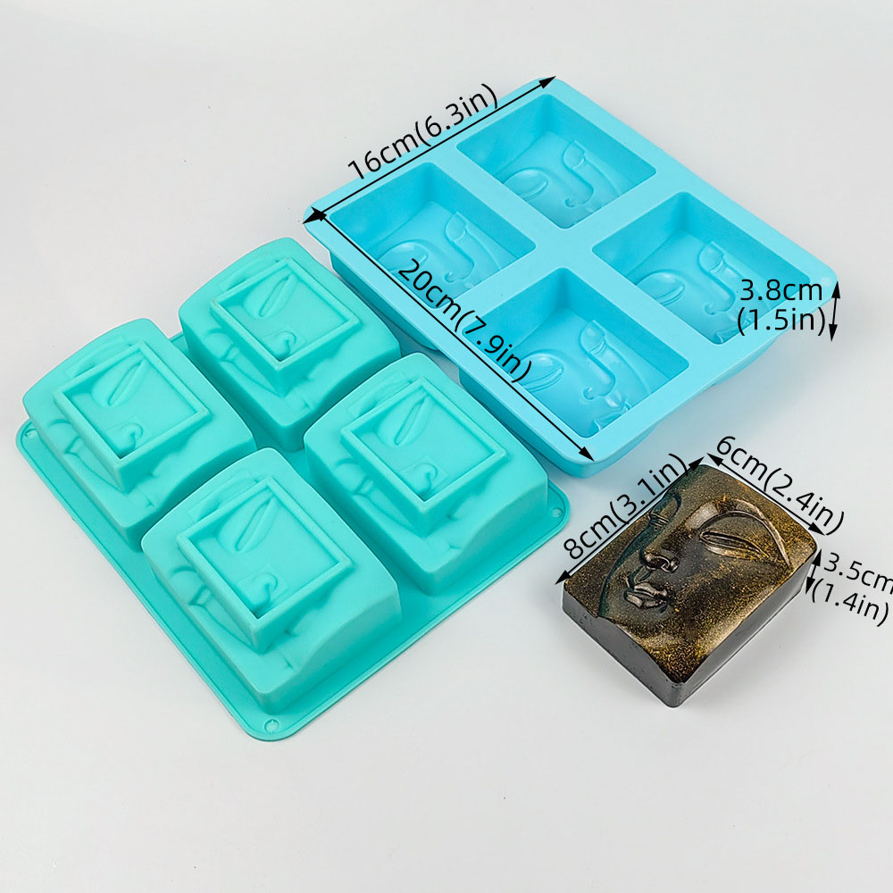 4 Holes Buddha Portrait Soap M - Candle Supplies To Make Candles 评论和价格